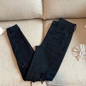 American eagle super high rise jeggings